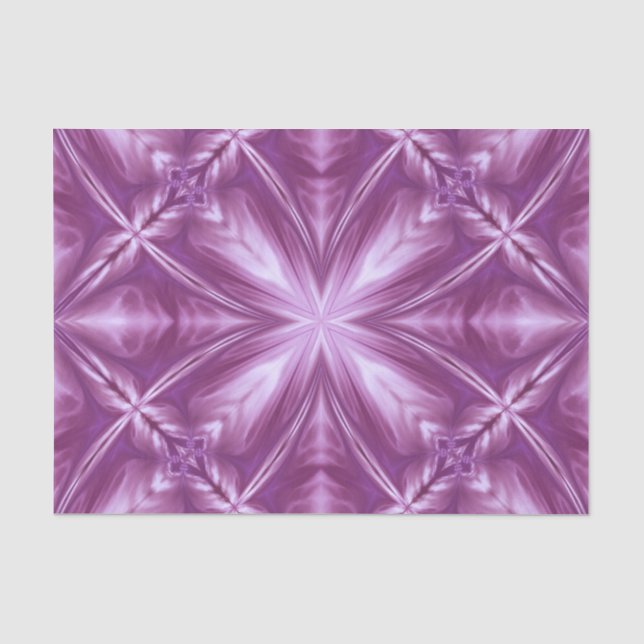 Papier Mousseline Dahlia Purple Lait Blanc Nuages Abstrait Motif (Recto)