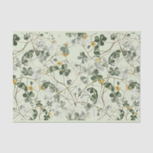 Papier Mousseline Dainty Woodland Jaune Fleur sauvage Oxalis Floral