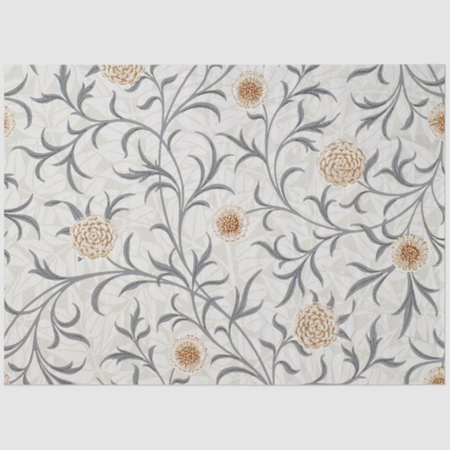 Papier Mousseline Daisy, William Morris (Recto)