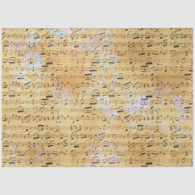 Papier Mousseline Damask Ephemera Design Series #19 (Recto)