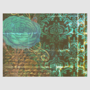 PAPIER MOUSSELINE - Damask Friday- decoupage Tissue Paper