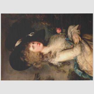 Papier Mousseline Dame anglaise