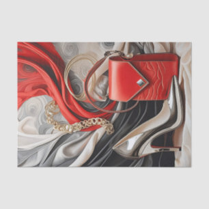 Papier Mousseline Dame patronnesse jour et nuit, Femme moderne