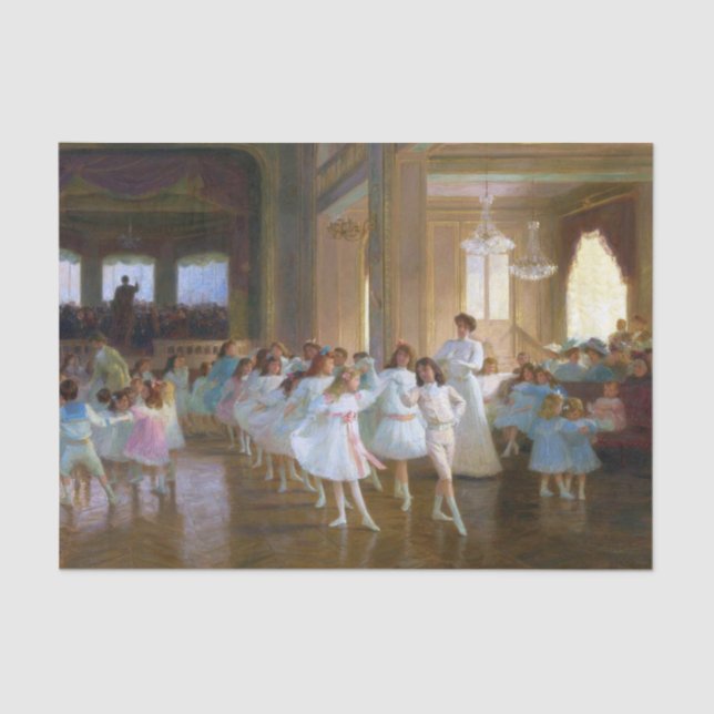 Papier Mousseline Dance Show (cours de ballet pour jeunes danseurs) (Recto)