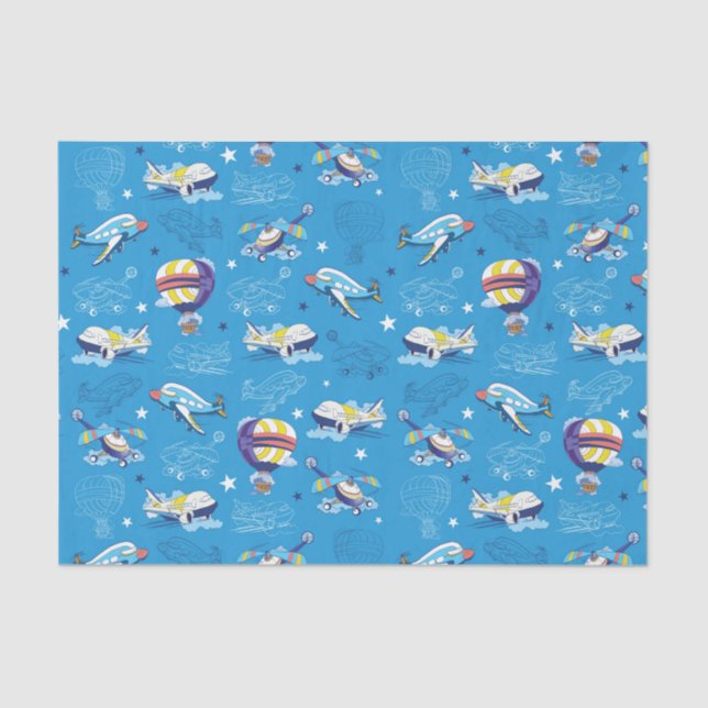 Papier Mousseline Dans l'air (Recto)