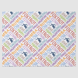 Papier Mousseline Danse de salon