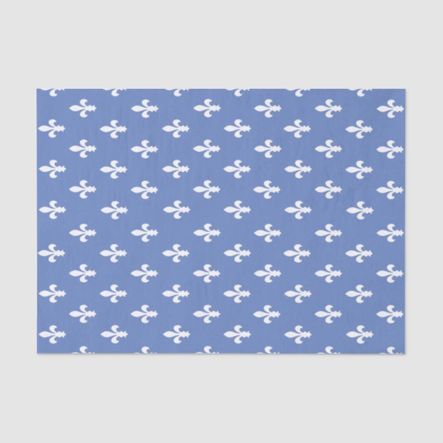 Papier Mousseline Danube Victorian Fleur de Lys (Recto)