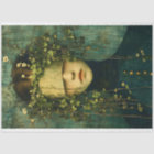 Dark Academia Botanical Figure BD8 Découpage