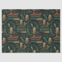 Dark Academia Livre Lover Tissue Paper