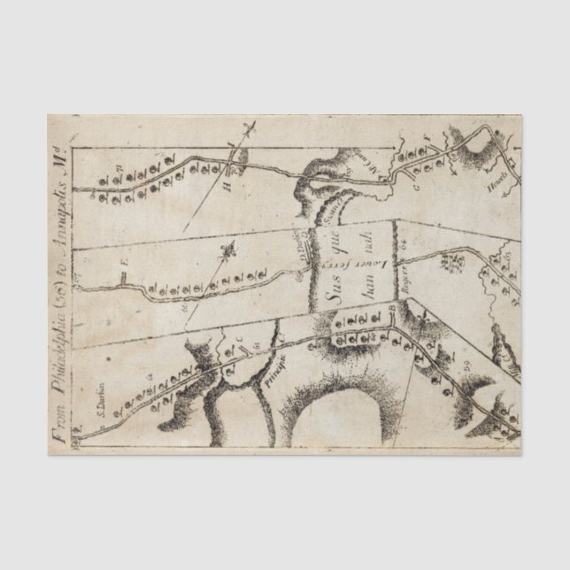 Papier Mousseline De Philadelphie à DM 56 d'Annapolis (Recto)