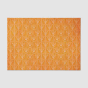 Papier Mousseline Déco Art Déco Orangé