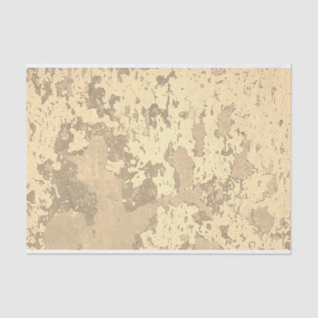 Papier Mousseline Décor do-it-yourself Peinture Patinée Grunge (Recto)