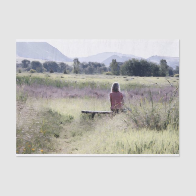 Papier Mousseline Découpage à temps unique (Recto)