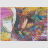 Découpage Abstrait Couleurs en gras Cowgirl