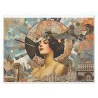Découpage Art déco vintage des années 1920