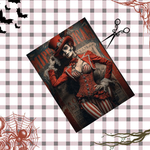 Papier Mousseline Découpage Cirque Vintage Master Histoires