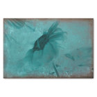 Découpage d'antiquités Turquoise Sunflower Blue