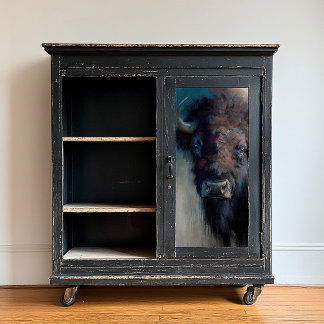 Papier Mousseline Découpage d'art Bold Bison