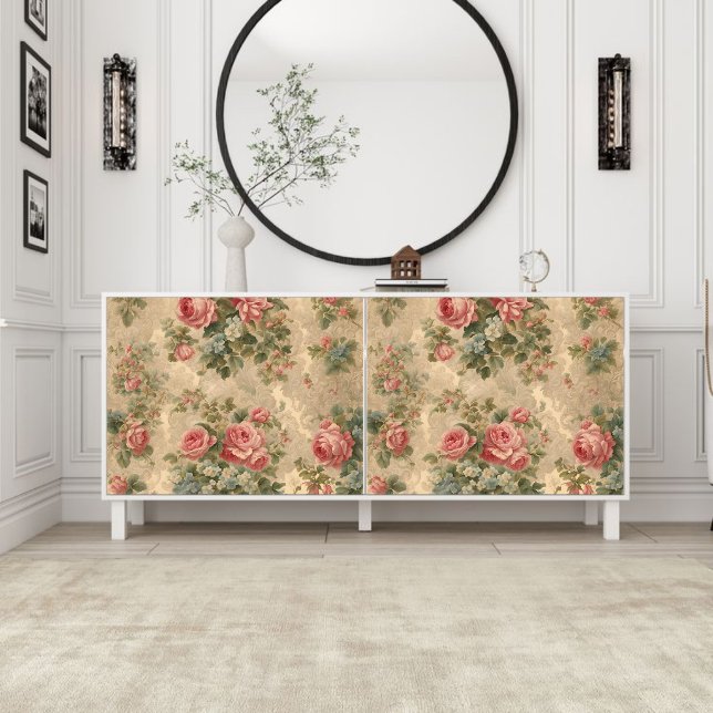 Papier Mousseline Découpage de fleurs vintages victoriennes (Créateur téléchargé)