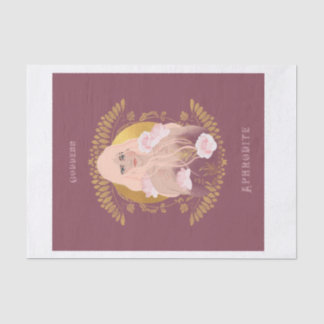 Papier Mousseline Découpage de la déesse Aphrodite