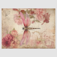 Découpage de l'éphémère de libellule vintage