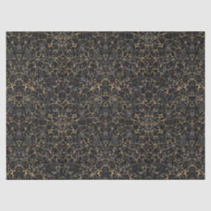 Papier Mousseline Découpage de Parties scintillant vintage en marbre