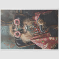 Découpage de style Hippie Amoureux des chats