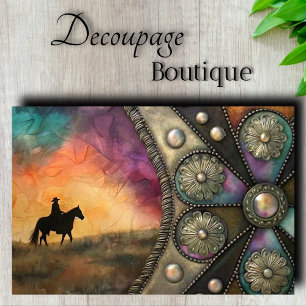 Papier Mousseline Découpage des Conchos occidentaux