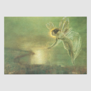 Papier Mousseline Découpage des fées vertes