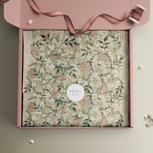 Papier Mousseline Découpage design Motif William Morris