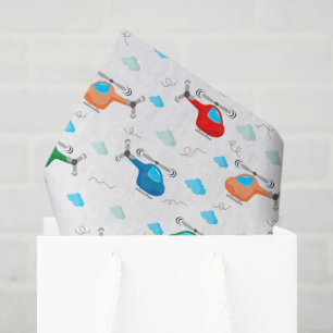 Papier Mousseline Découpage d'hélicoptère