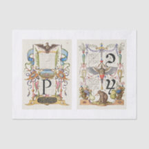 Découpage du jardin de calligraphie florale