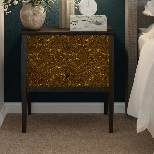 Papier Mousseline Découpage du Motif Golden Coathangers (Créateur téléchargé)