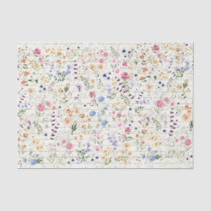Papier Mousseline Découpage du script d'écriture manuscrite du Fleur