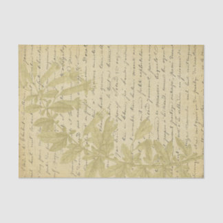 Papier Mousseline Découpage du script Fleur sauvage de Parties scint