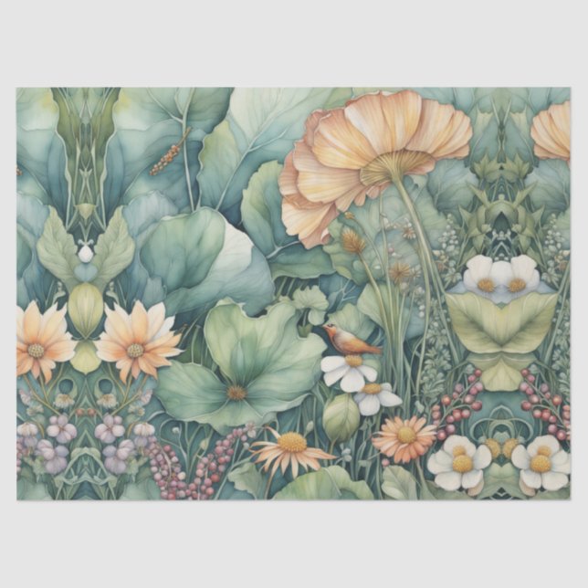 Papier Mousseline Découpage Enveloppement d'embarcation (Recto)