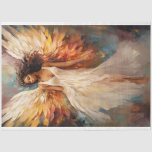 Papier Mousseline Découpage Ethereal Angel