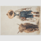 Découpage Farmer Boy Highland Calf