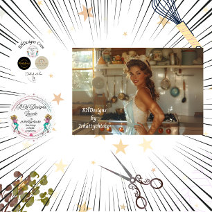 Papier Mousseline Découpage Femme nostalgique du milieu du siècle da