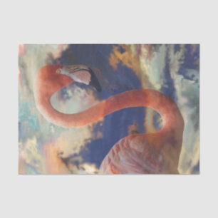 Papier Mousseline Découpage Flamant rose Breeze