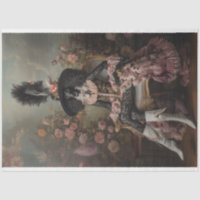 Découpage Flamboyant Standard Poodle