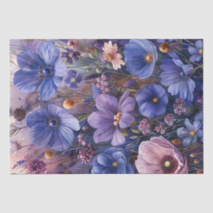 Papier Mousseline Découpage fleur sauvage