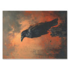 Découpage gothique Moody Raven