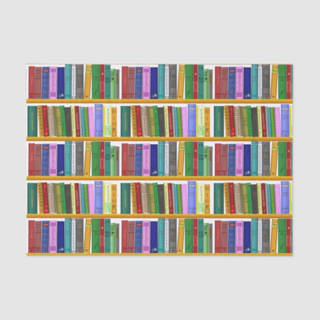 Papier Mousseline Découpage Livres Anniversaire (Recto)