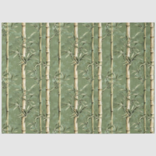 Papier Mousseline Découpage Motif Bambou