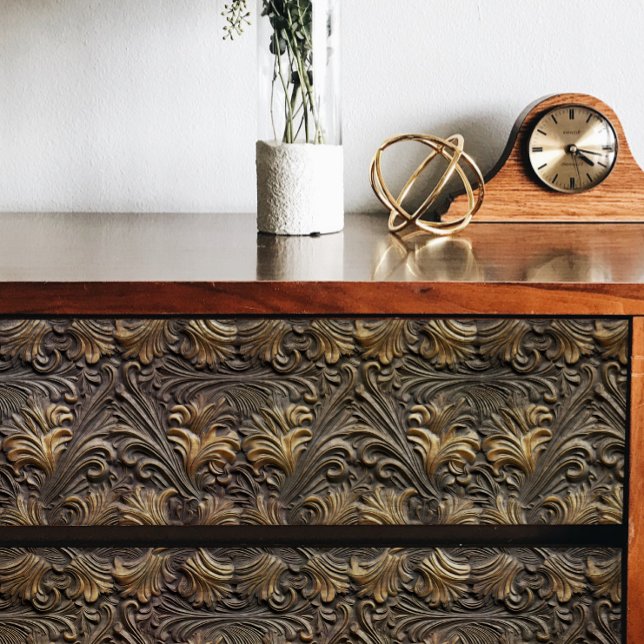 Papier Mousseline Découpage Motif intertissant bossé (Créateur téléchargé)