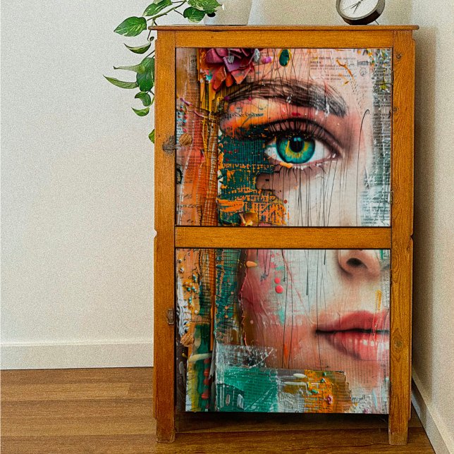 Papier Mousseline Découpage multimédia mixte (Créateur téléchargé)