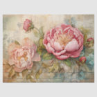 DÉCOUPAGE ROMANTIQUE VINTAGE PEONY