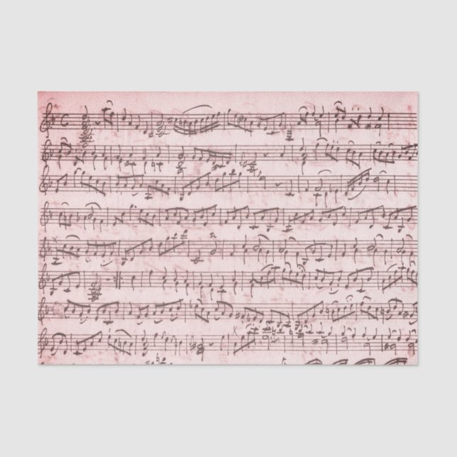 Papier Mousseline Découpage rose Rose vintage (Recto)