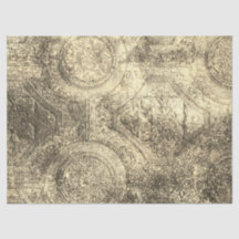 Découpage rustique du vieux monde